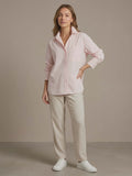 blush pink shirt, country road, size 8, preloved