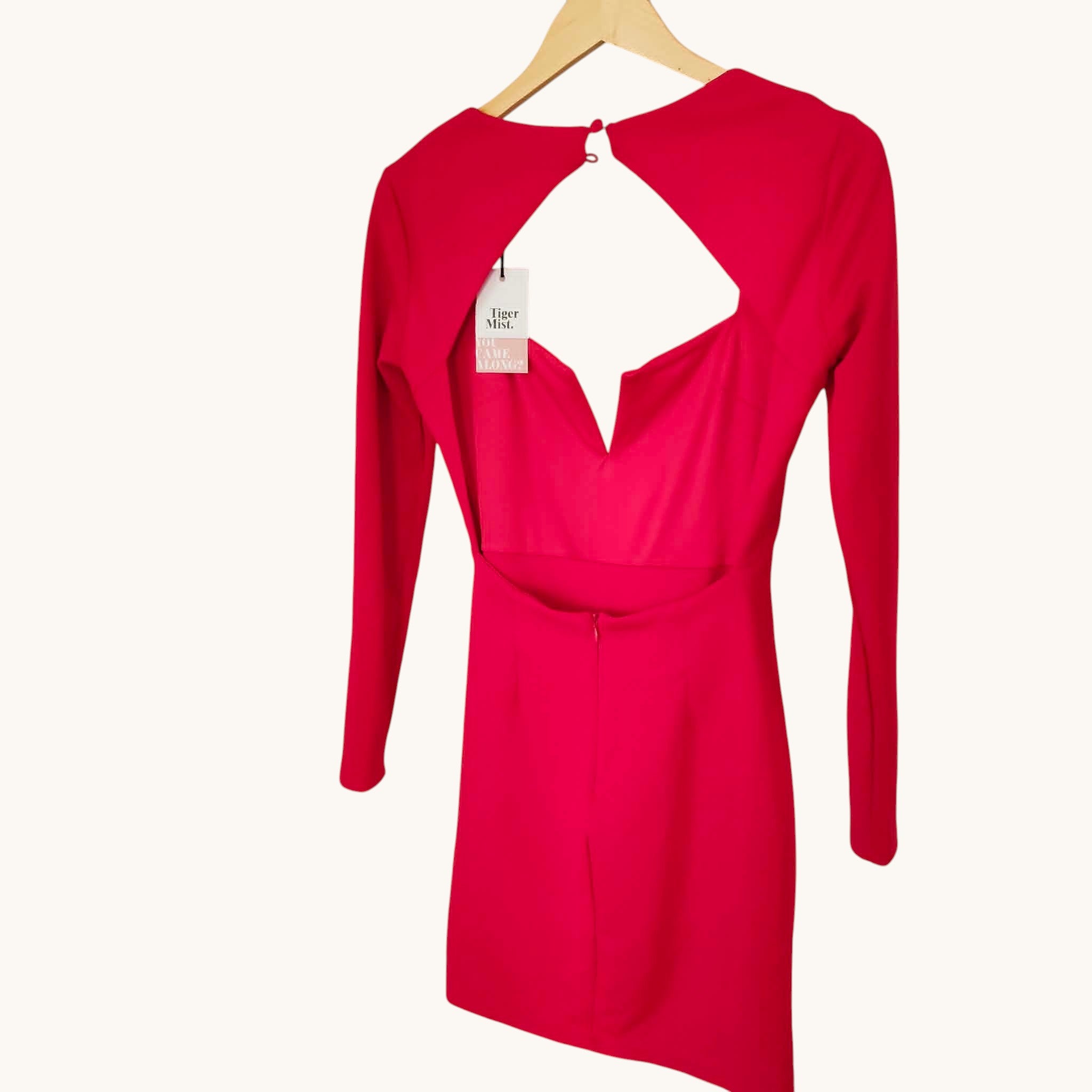 Red Bodycon Dress - Tiger Mist