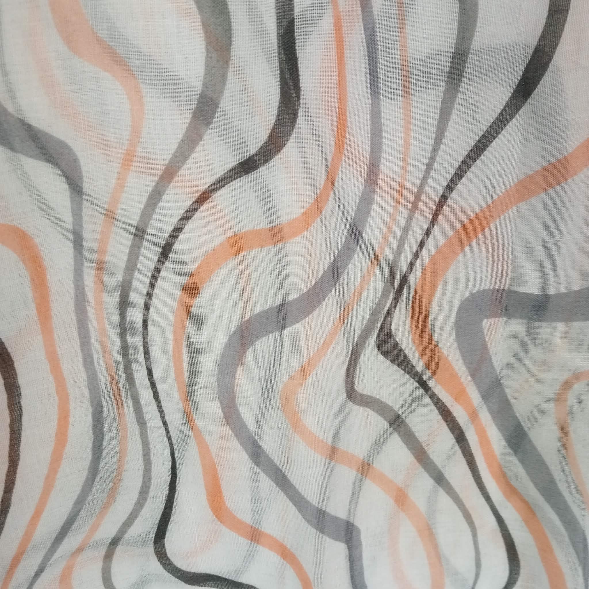 Patterned Scarf - Lemon Tree