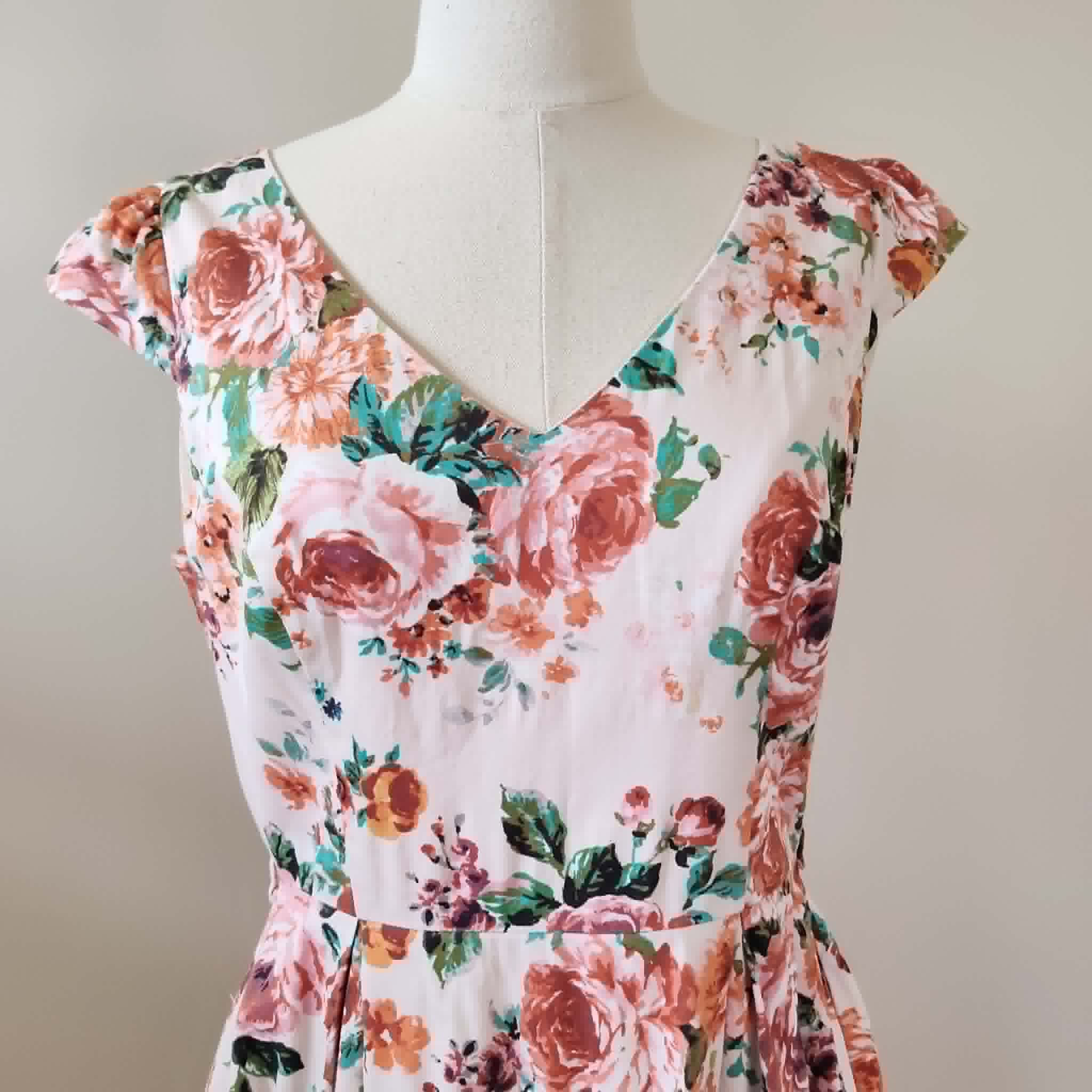 Pink Floral Dress - Review