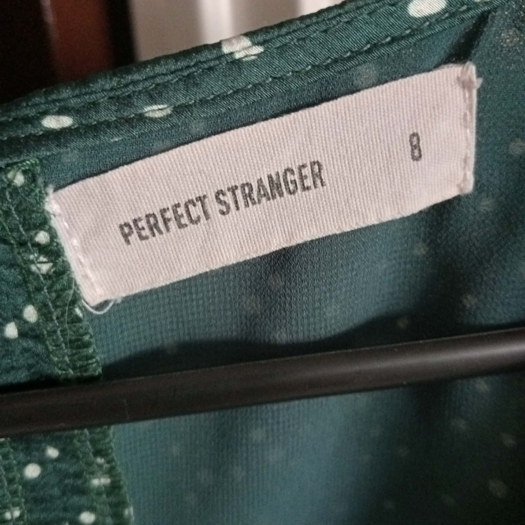 Green Polka Dot Crop Top - Perfect Stranger