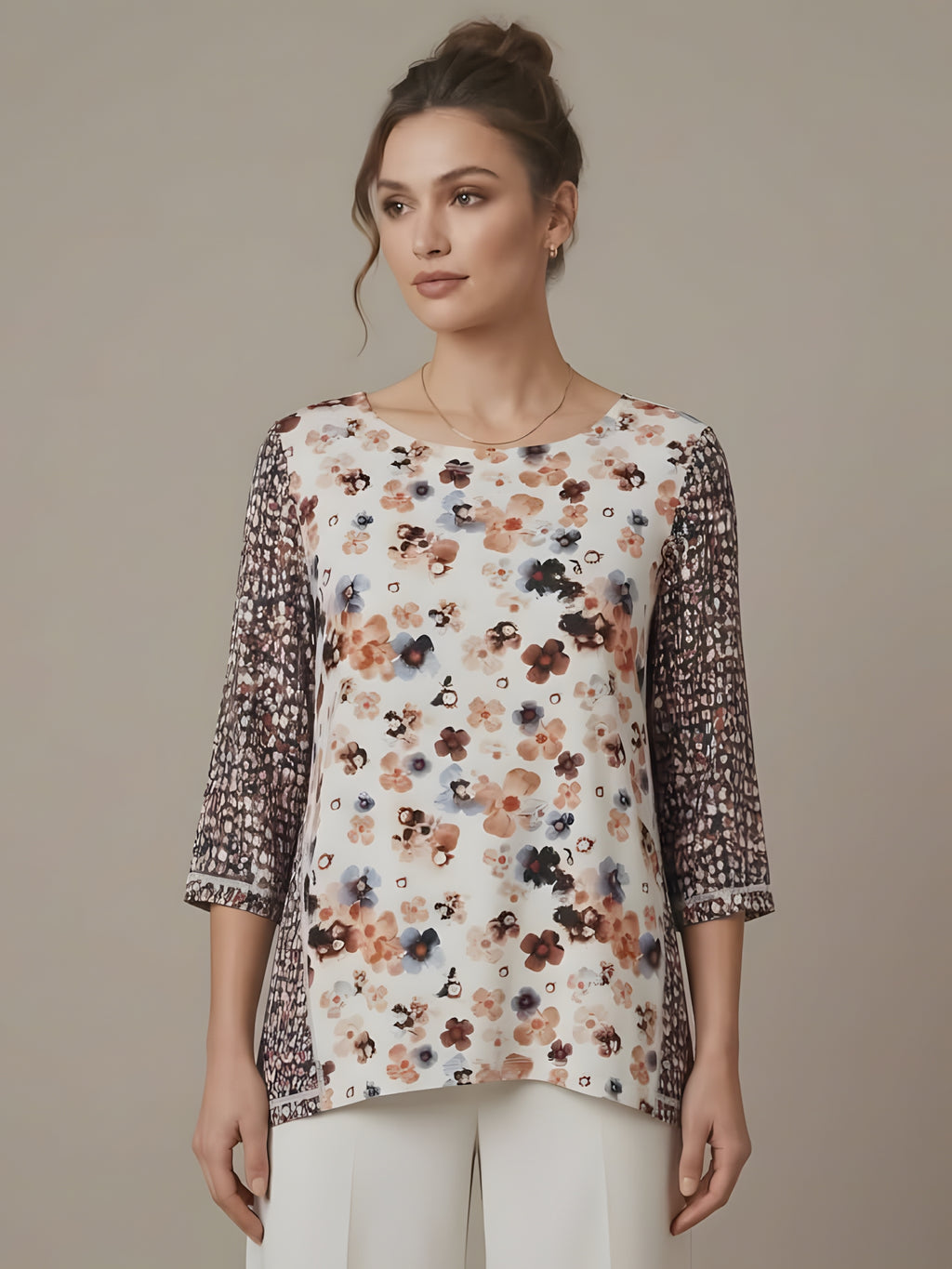 Tunic Top - Blue Illusion