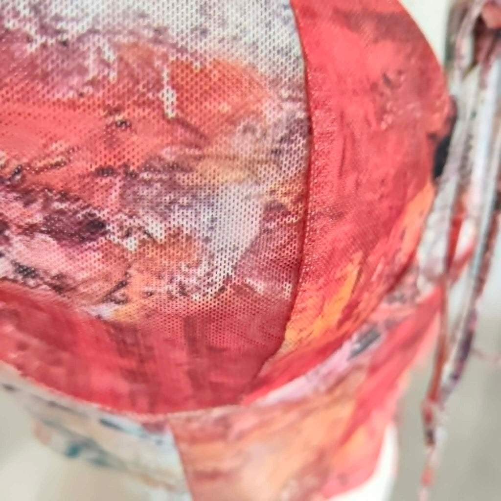 Orange Boned Crop Top - Outcast