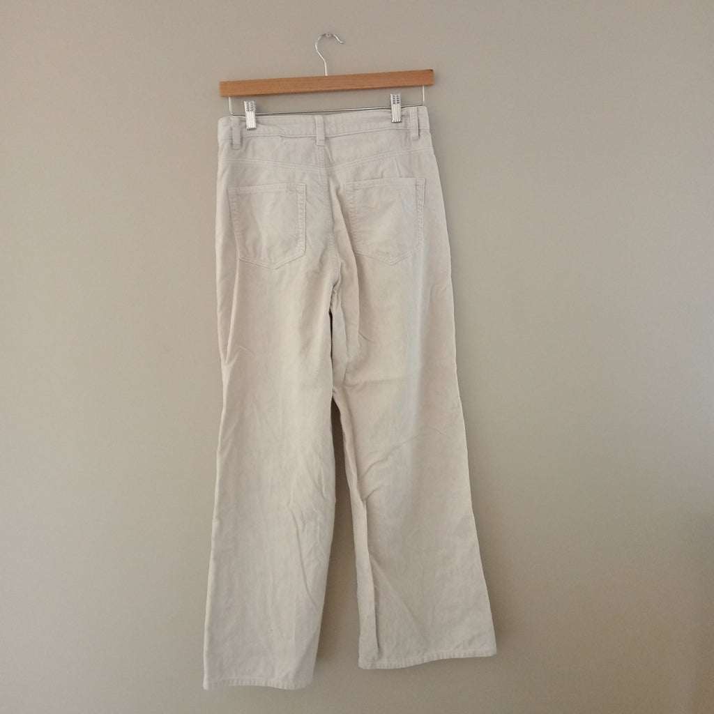 Cream Cord Pants - Sportsgirl