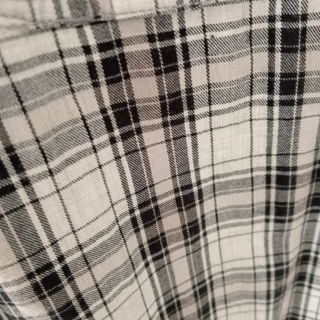 Black & White Checked Shirt - Burton London