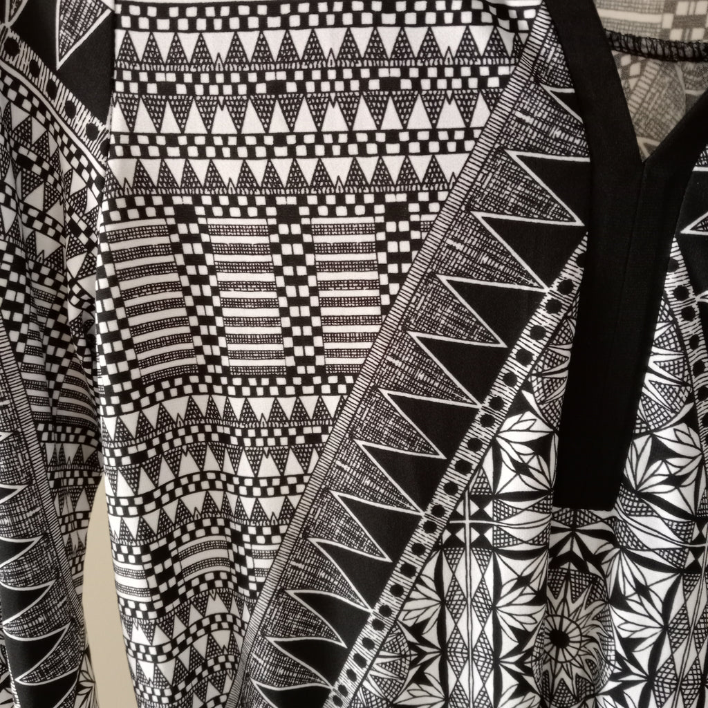 Black & White Tunic Top - Rockmans