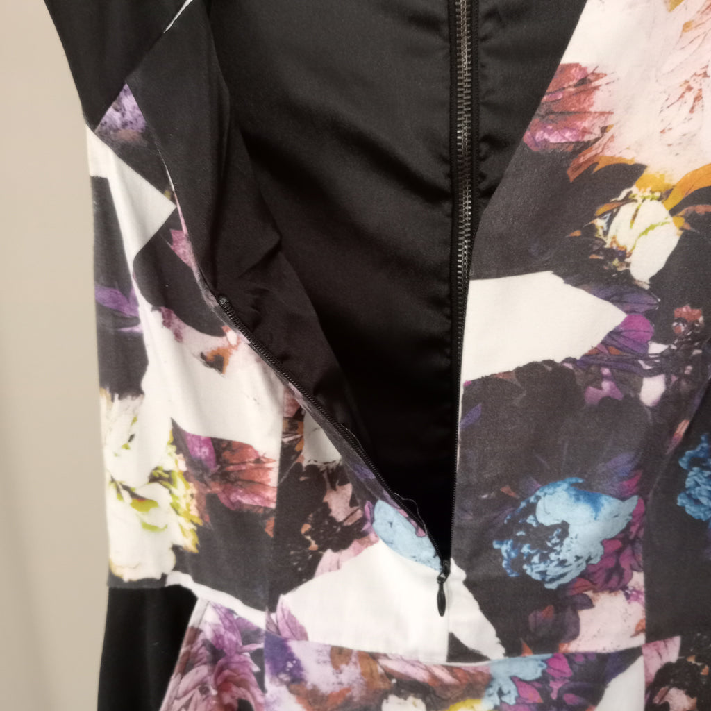 Black Floral Dress - Portmans