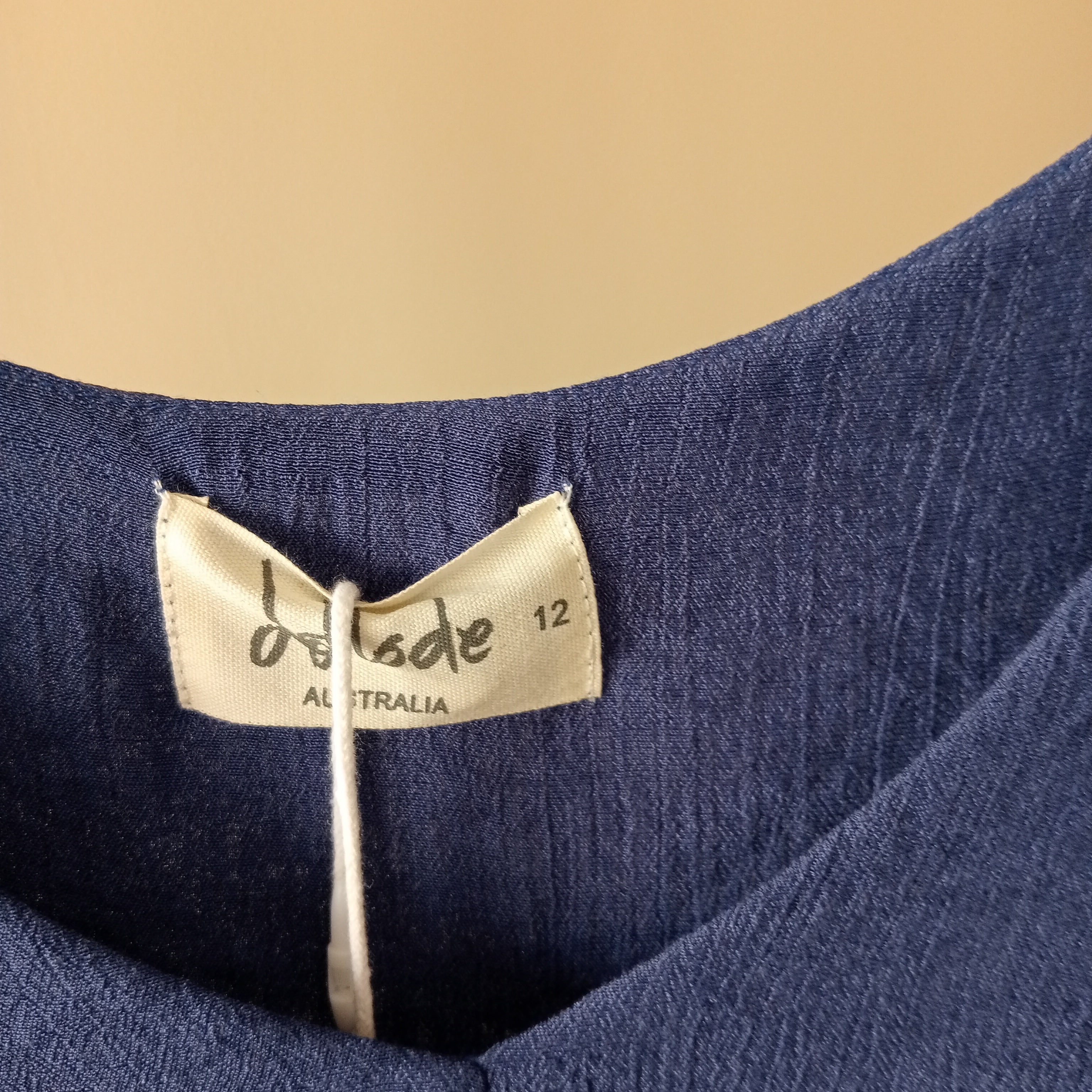 Blue Tank Blouse - La Mode