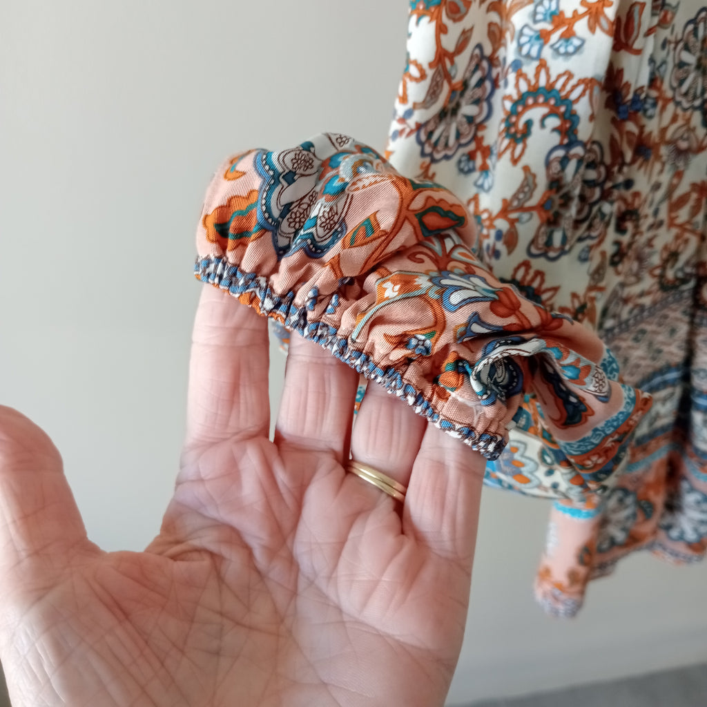 Brown Boho Top - Mutig