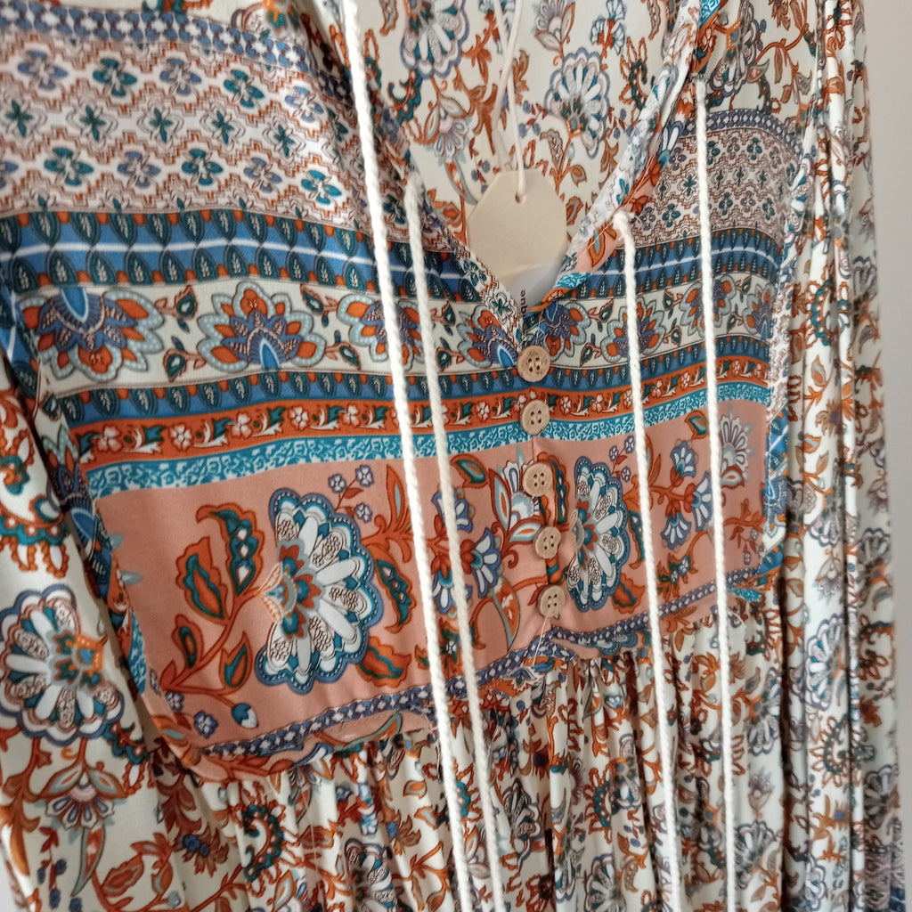 Brown Boho Top - Mutig