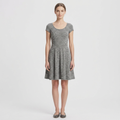 Check Skater Dress - Clothing & Co