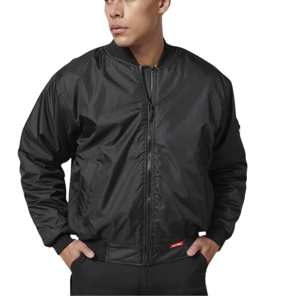 Black Bomber Jacket - Hard Yakka
