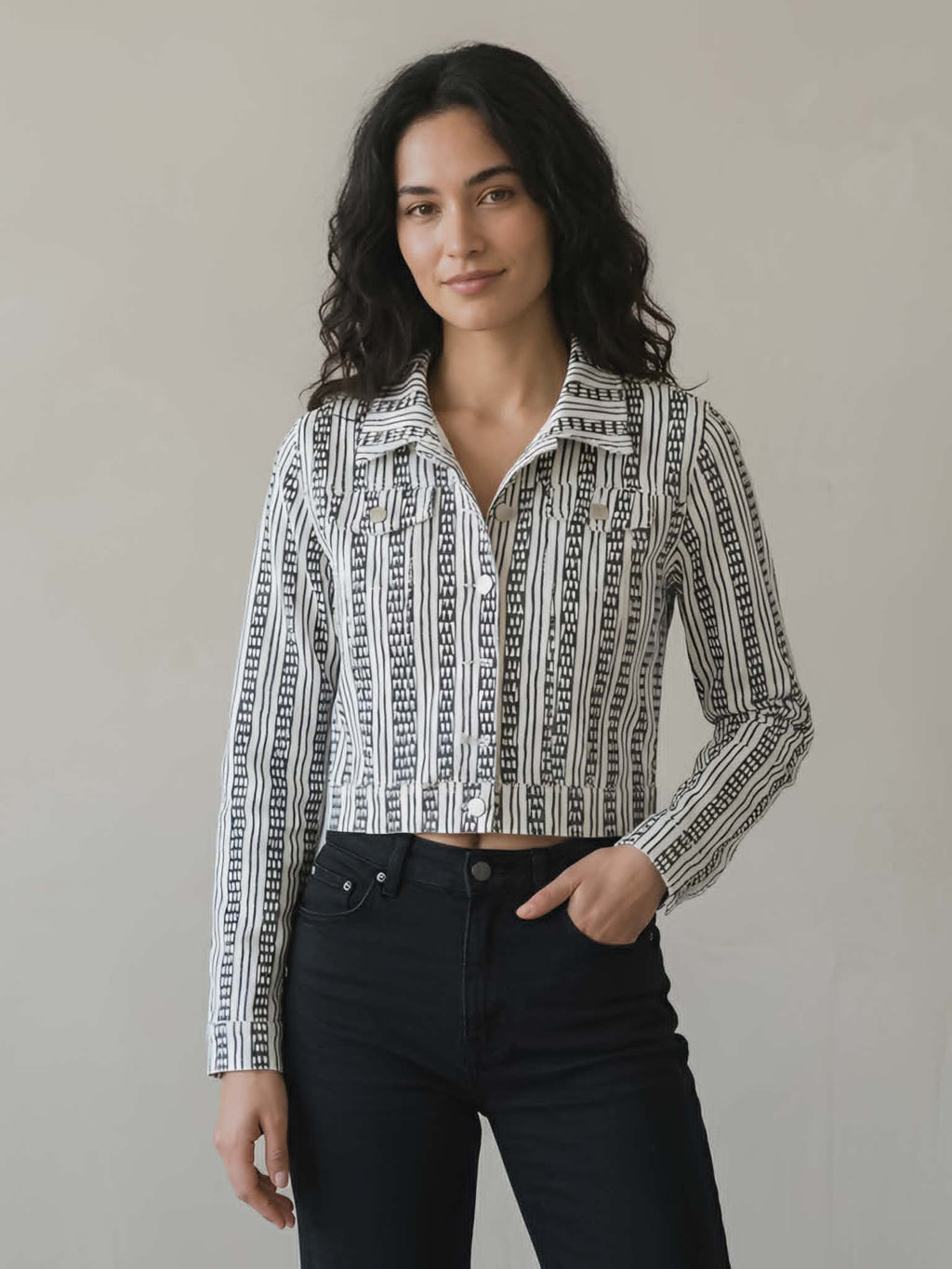 Black Patten Jacket - The Sloane Society