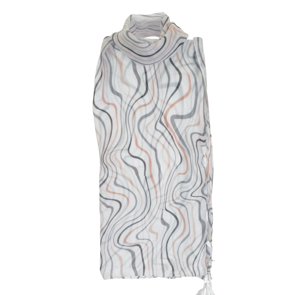Patterned Scarf - Lemon Tree