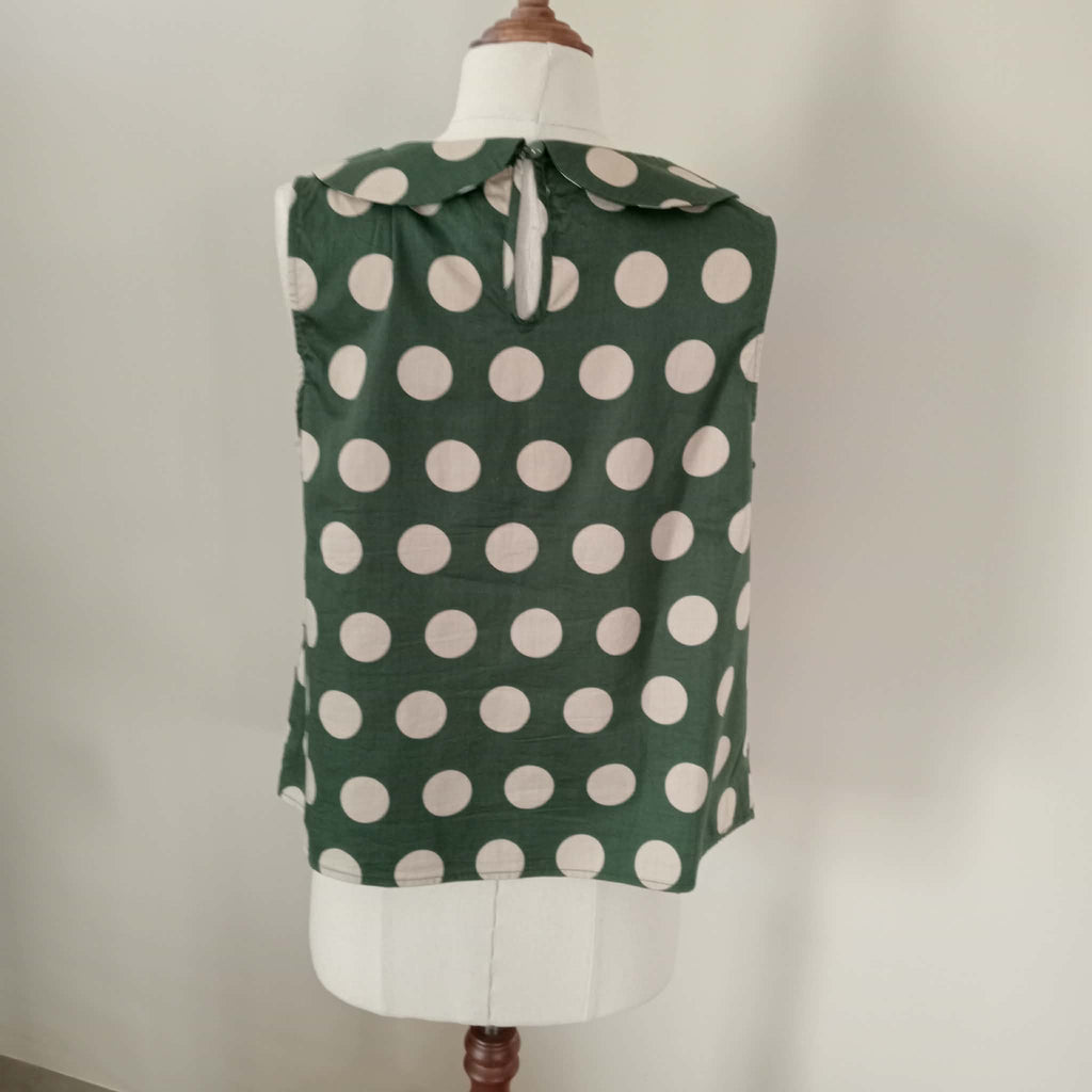 Large Polka Dot Crop Top - Princess Highway