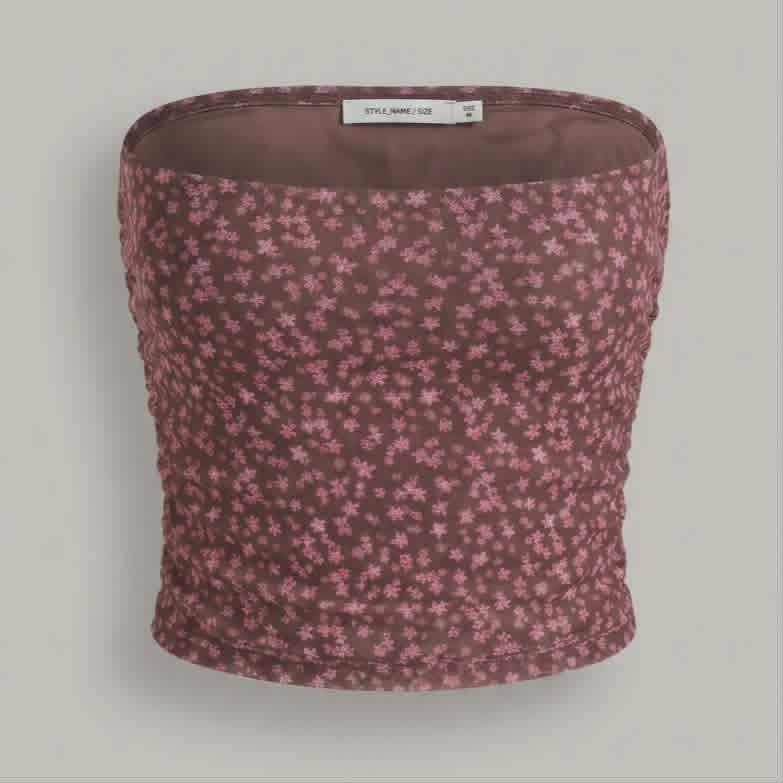 Floral Bandeau Top - Ghanda