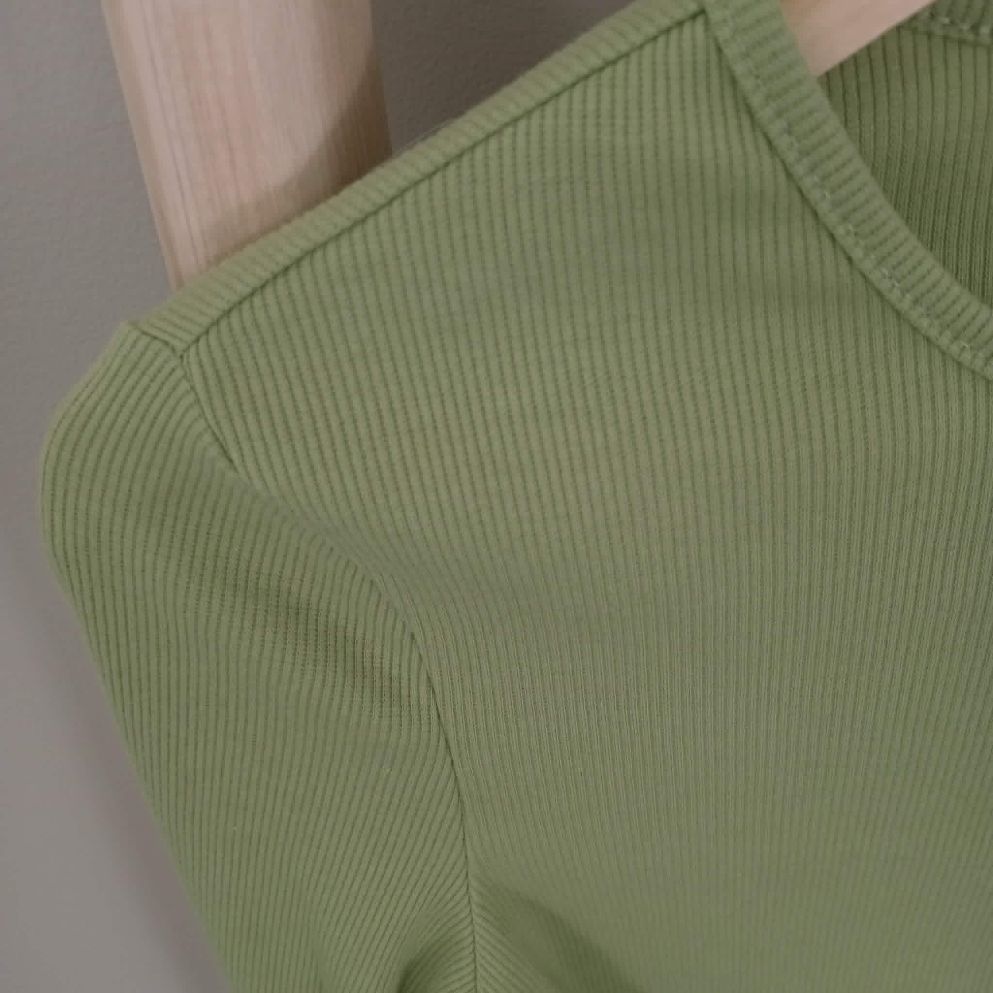 Lime Green Crop Top - Shein