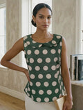 Large Polka Dot Crop Top - Princess Highway