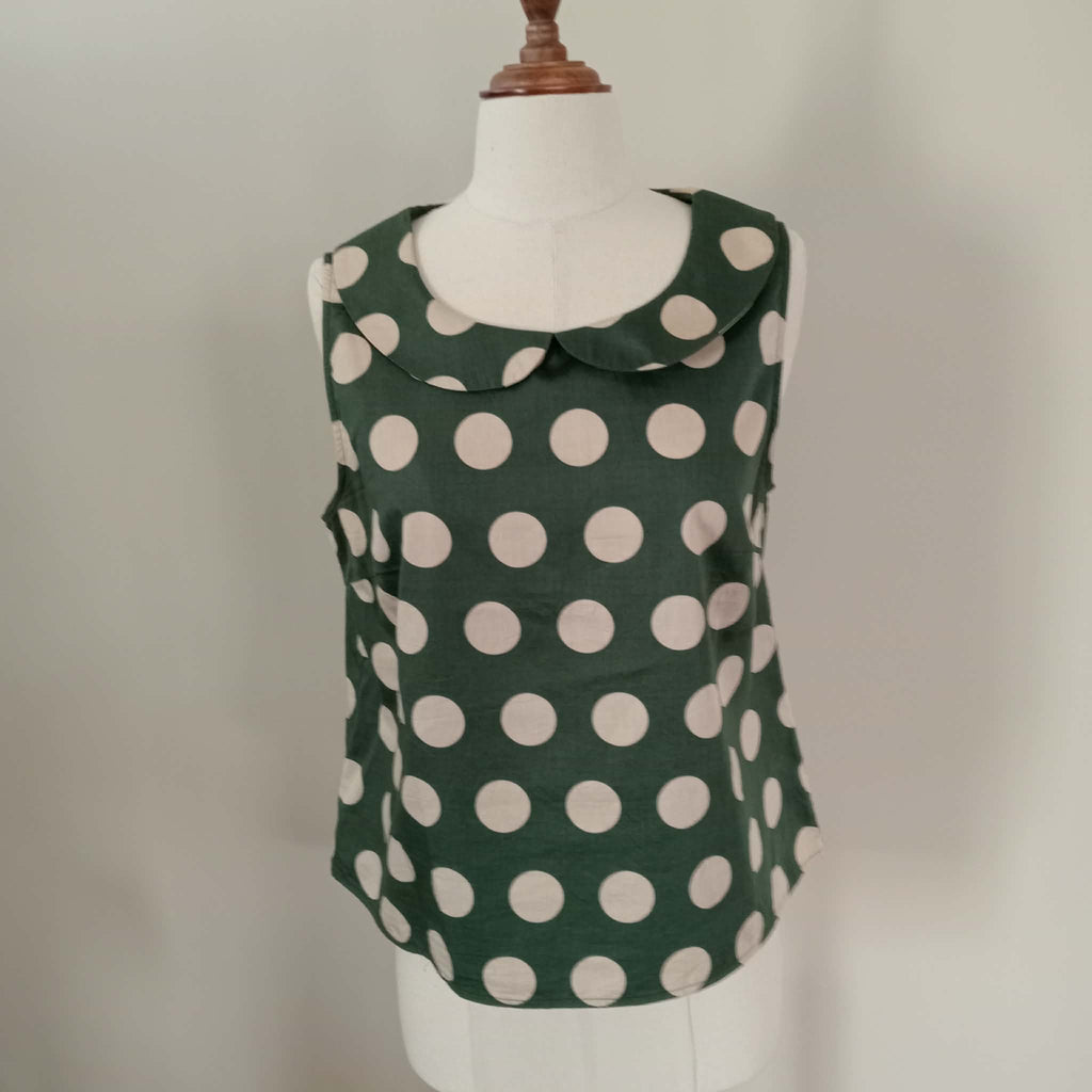 Large Polka Dot Crop Top - Princess Highway