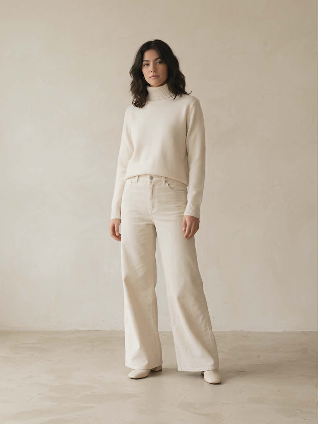 Cream Cord Pants - Sportsgirl
