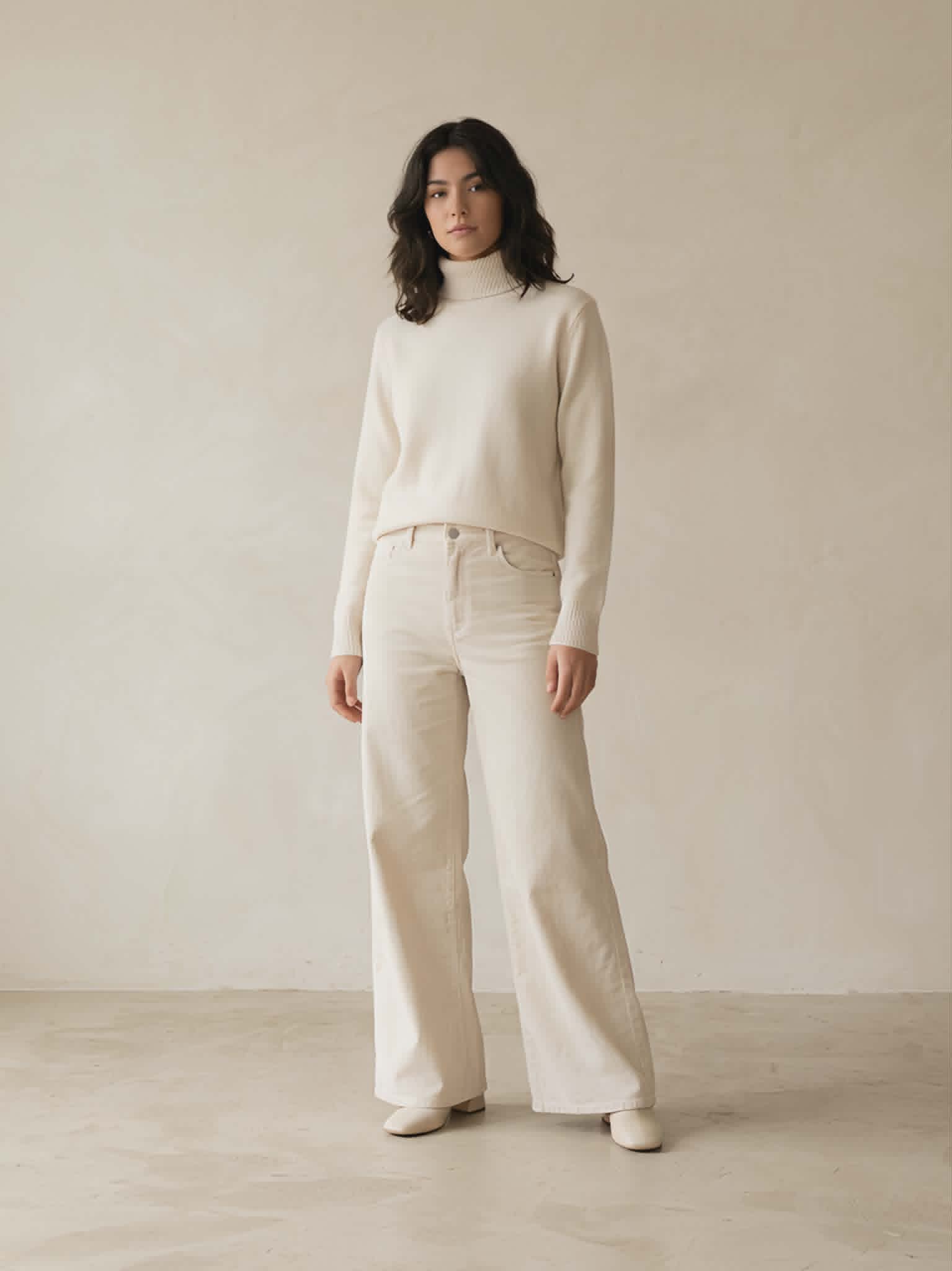Cream Cord Pants - Sportsgirl