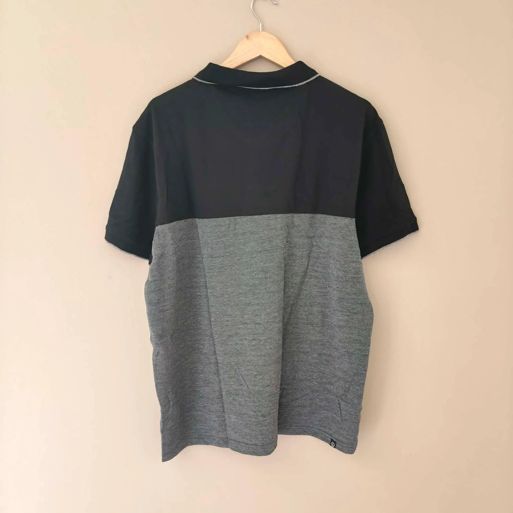 Black & Grey Men's Polo shirt - Conner