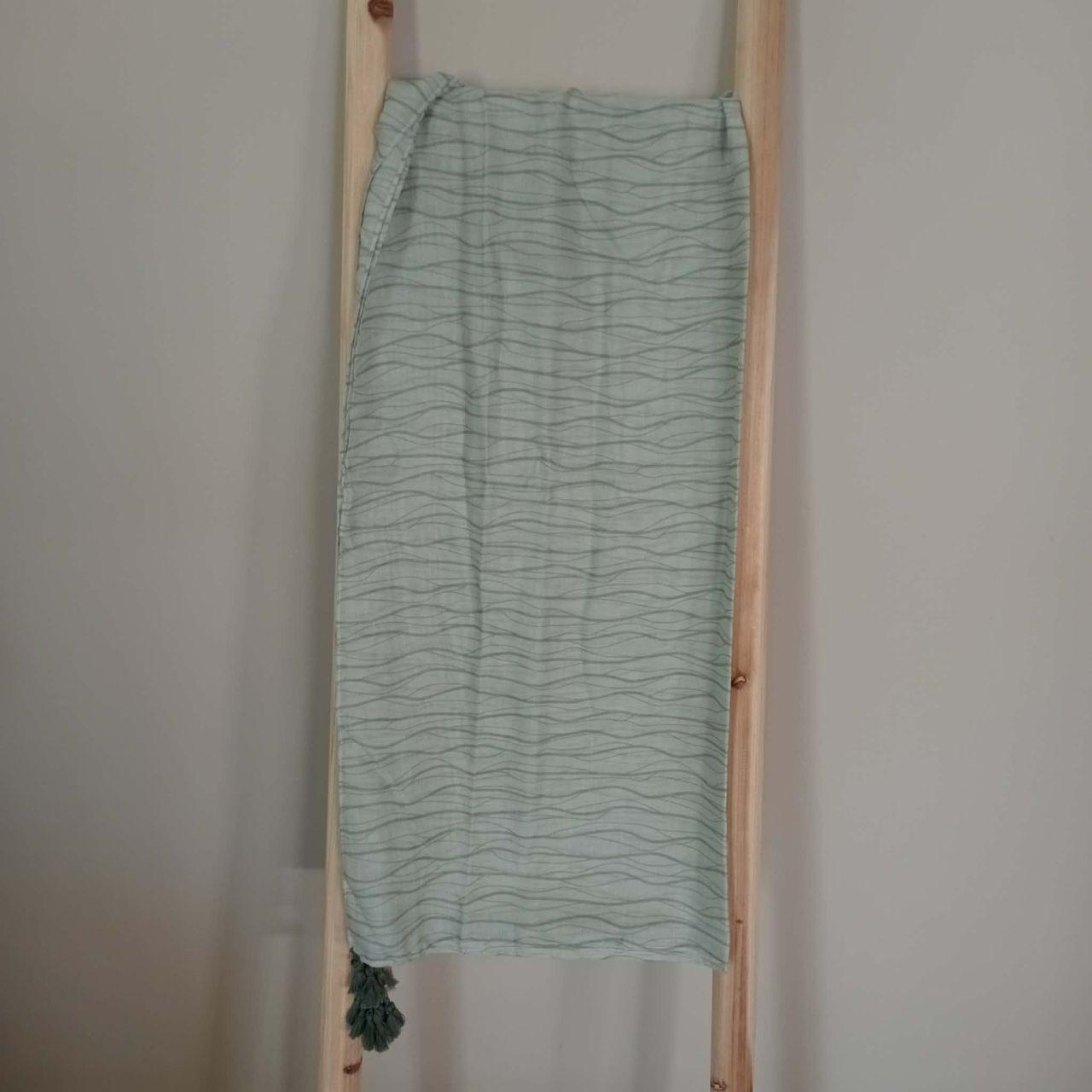 Green Pattern Scarf