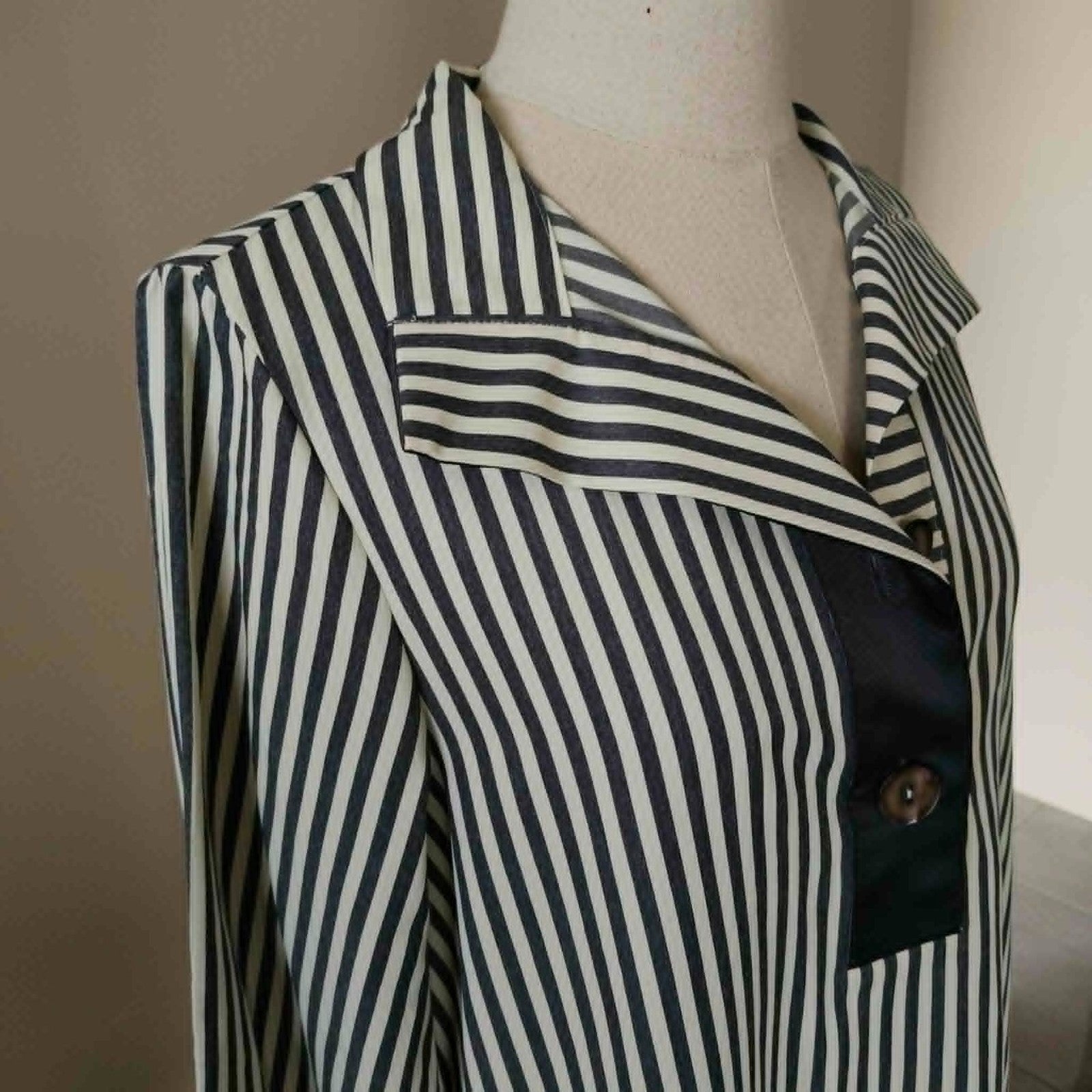 Grey Striped Top - Eighth Letter