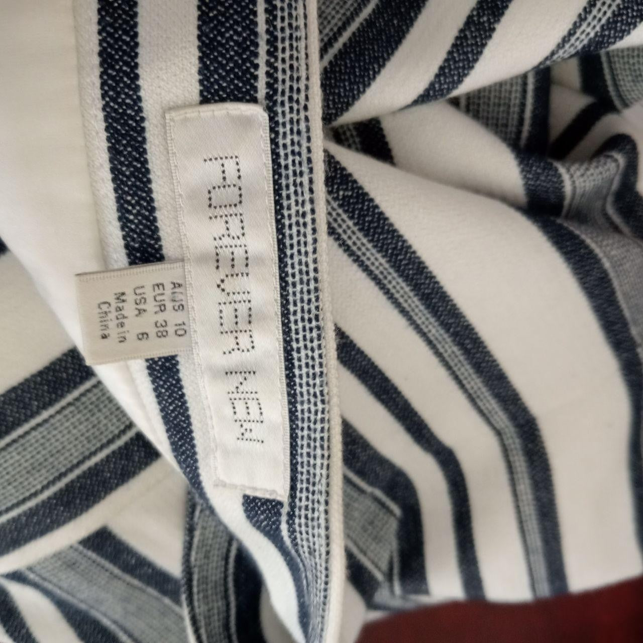 Black & white Stripe Skirt - Forever New