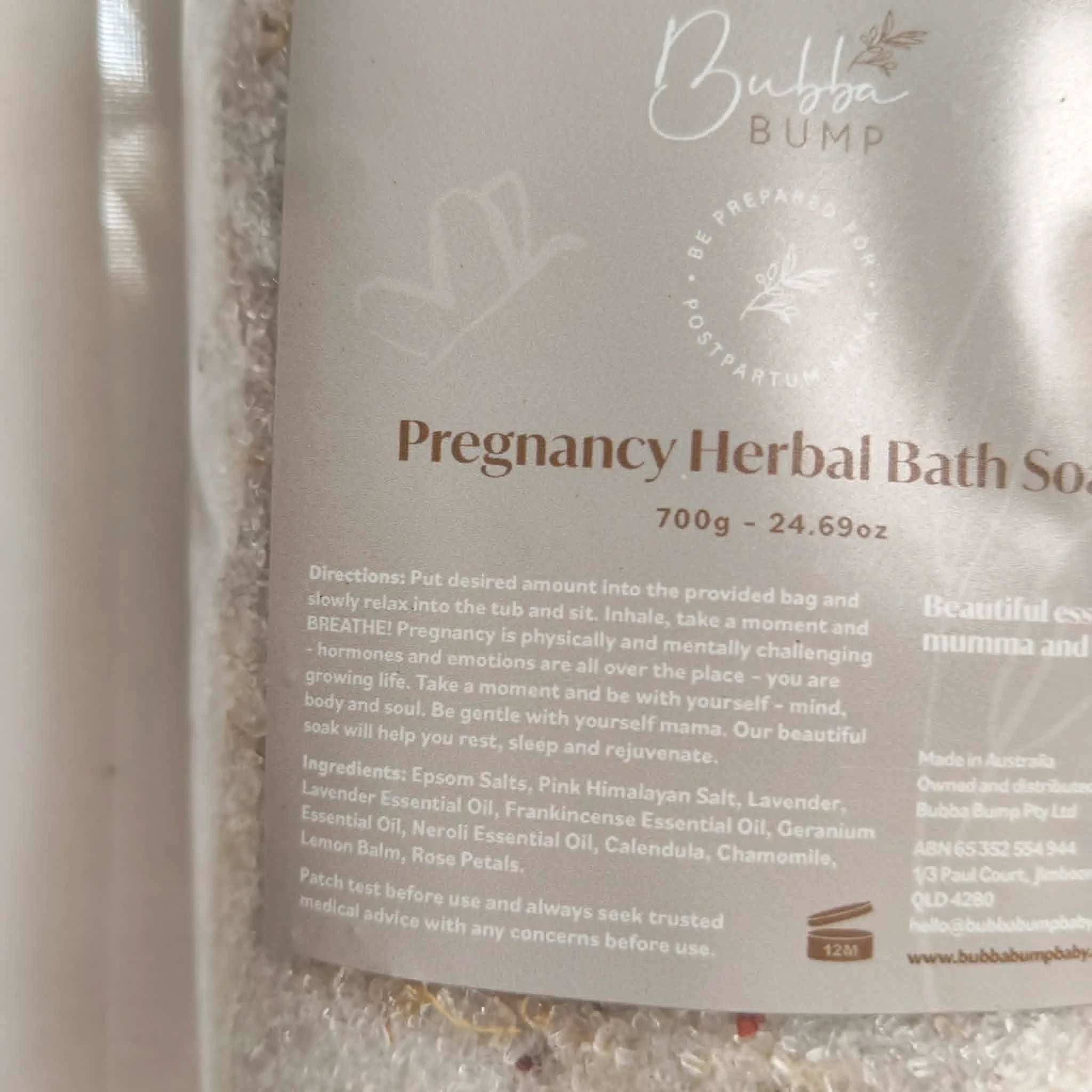 Pregnancy Soak - Bubba Bump