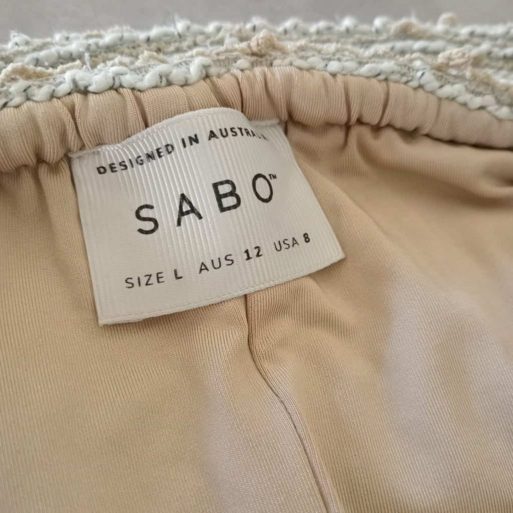 Cream Of The Shoulder Dress - Saba