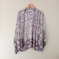 Purple Floral Kimono - Auguste The label