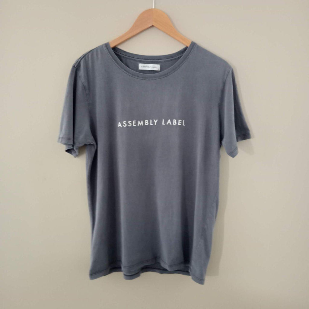 Grey T-Shirt - Assembly Label