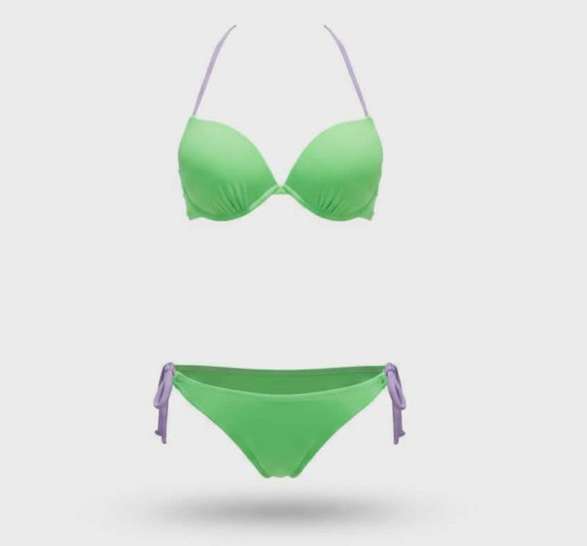 Fluro Green Bikini - Unbranded