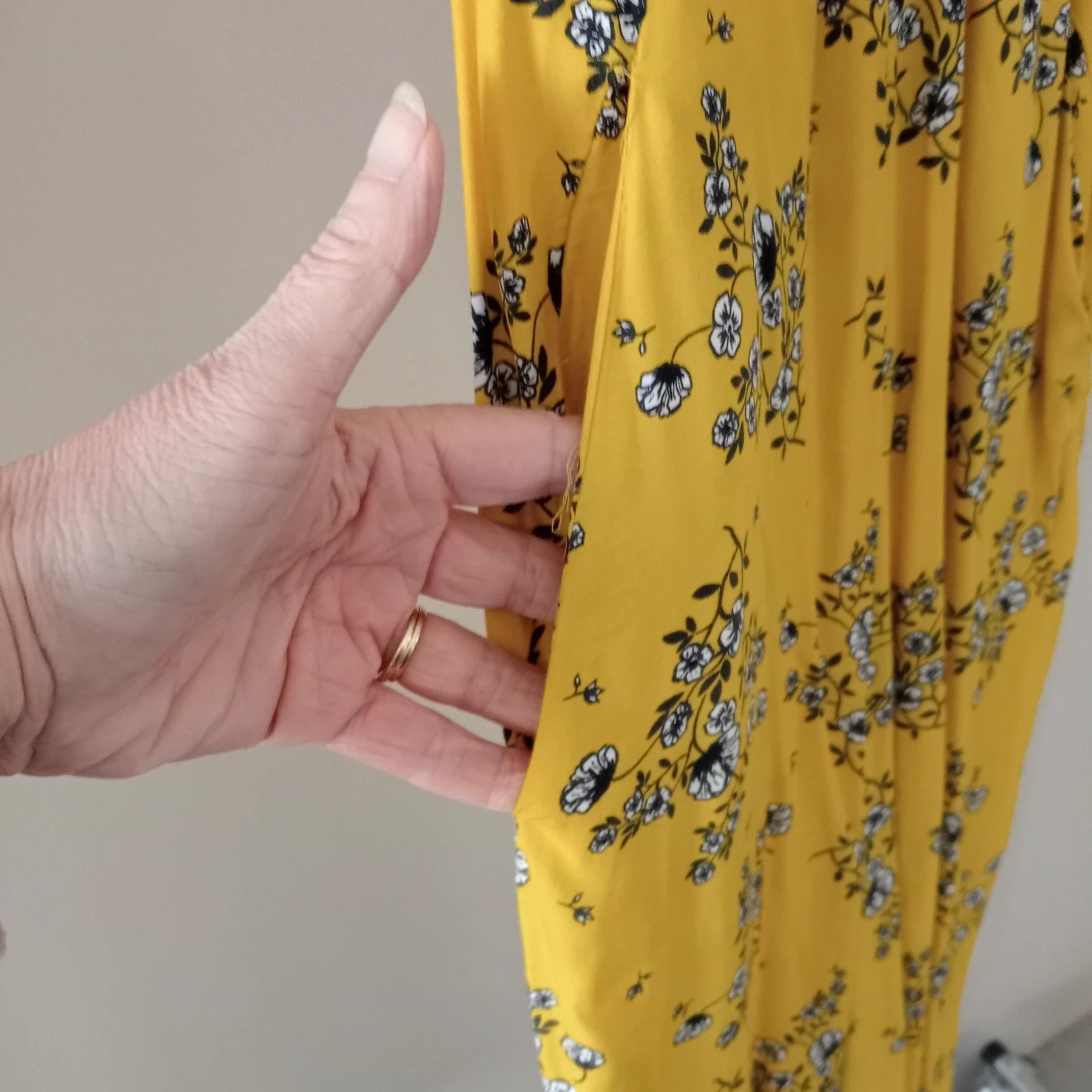 Yellow Floral Jumpsuit - Seed Heritage