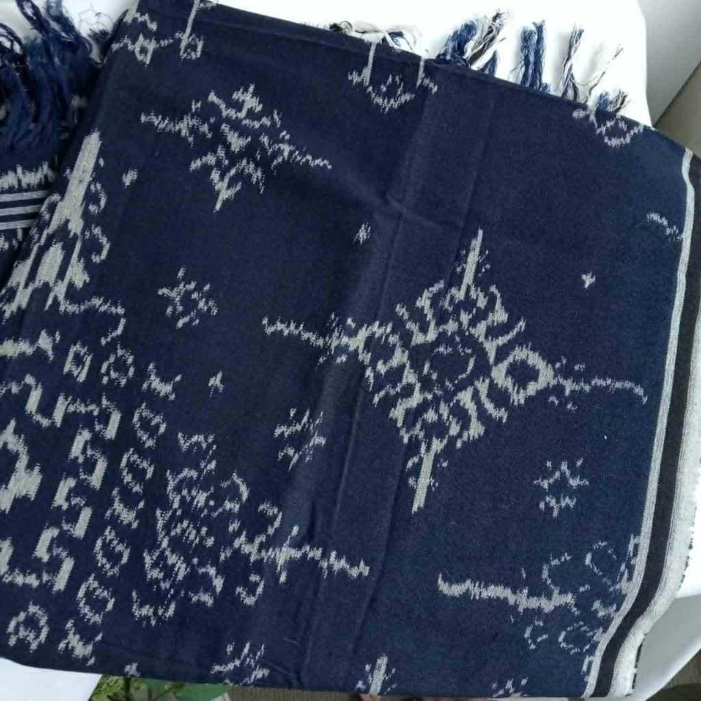 Blue Woven Blanket
