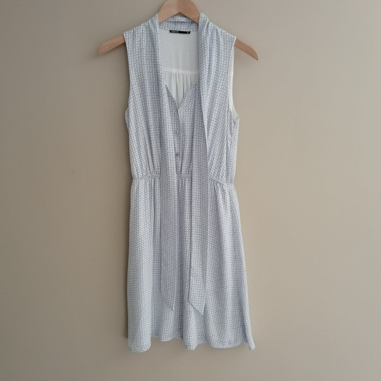Blue Pattern Dress Tokito
