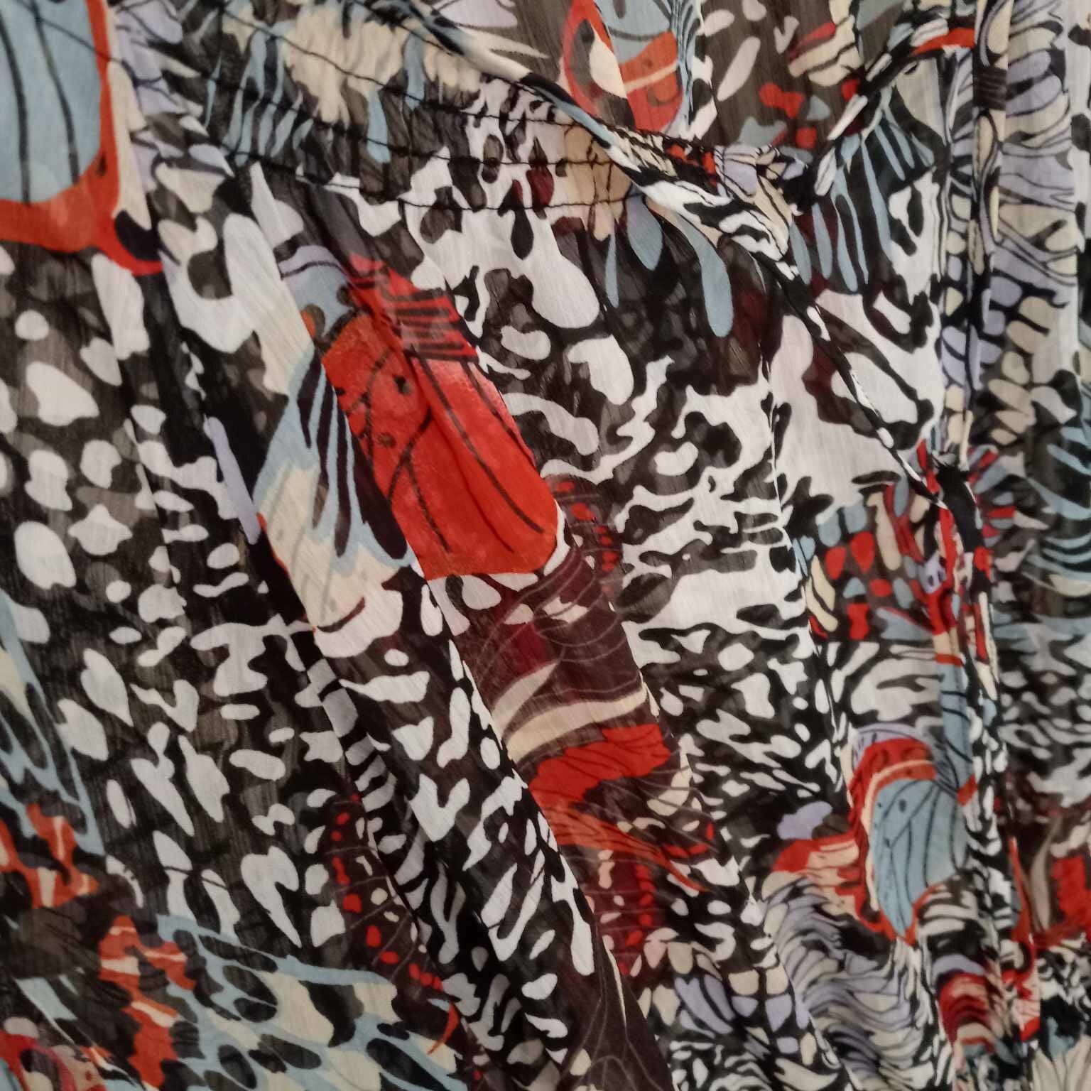 Black Floral Sheer Top - Rockmams