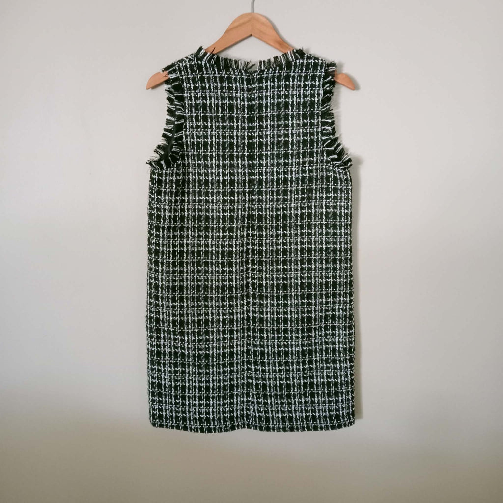 Tweed Sleeveless Dress