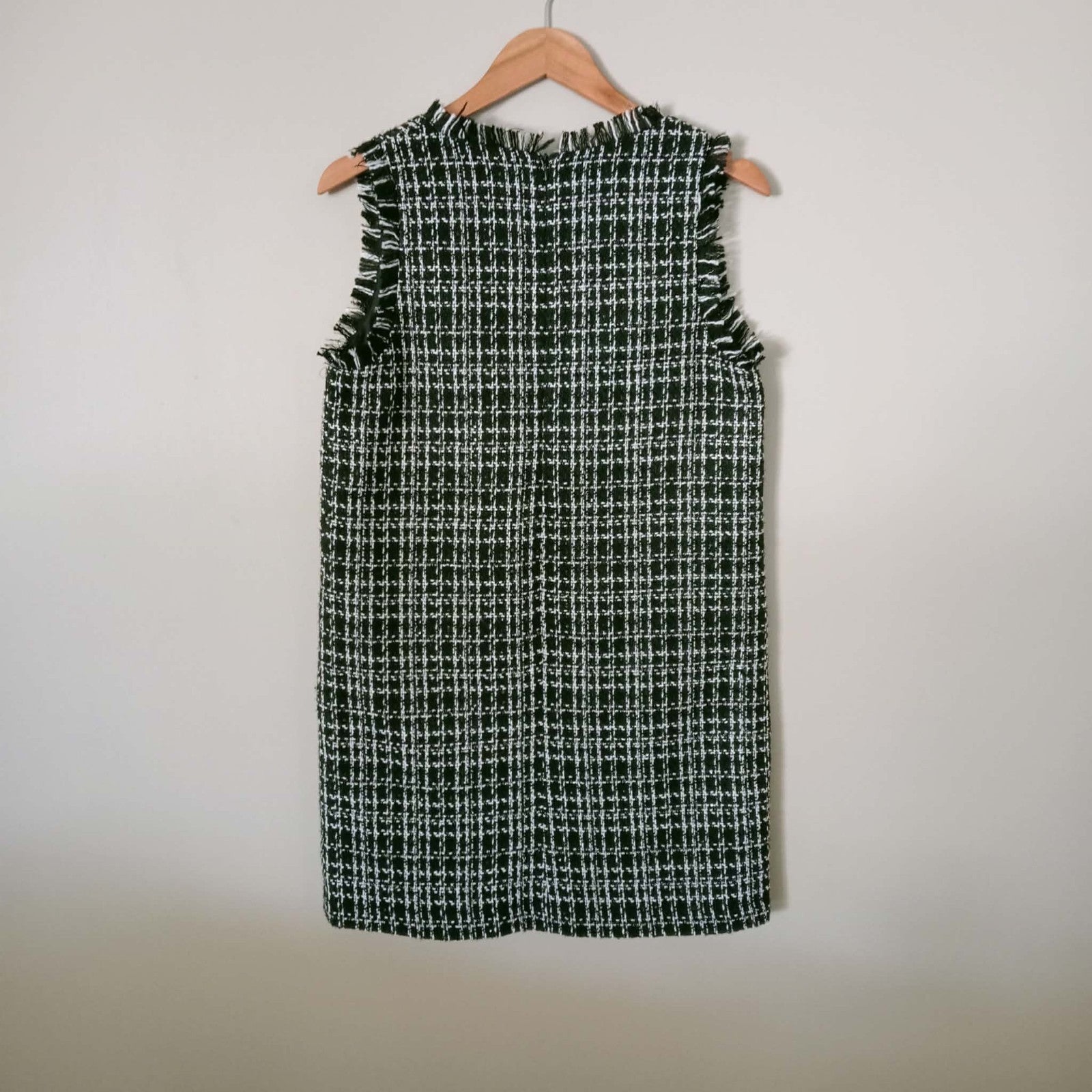Tweed Sleeveless Dress