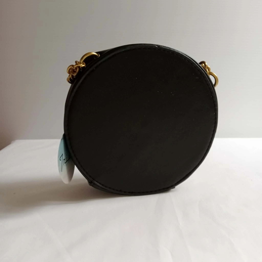 Black Round Bag - Tripp
