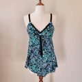 Blue Abstract Print Cami Top Size - Geroge