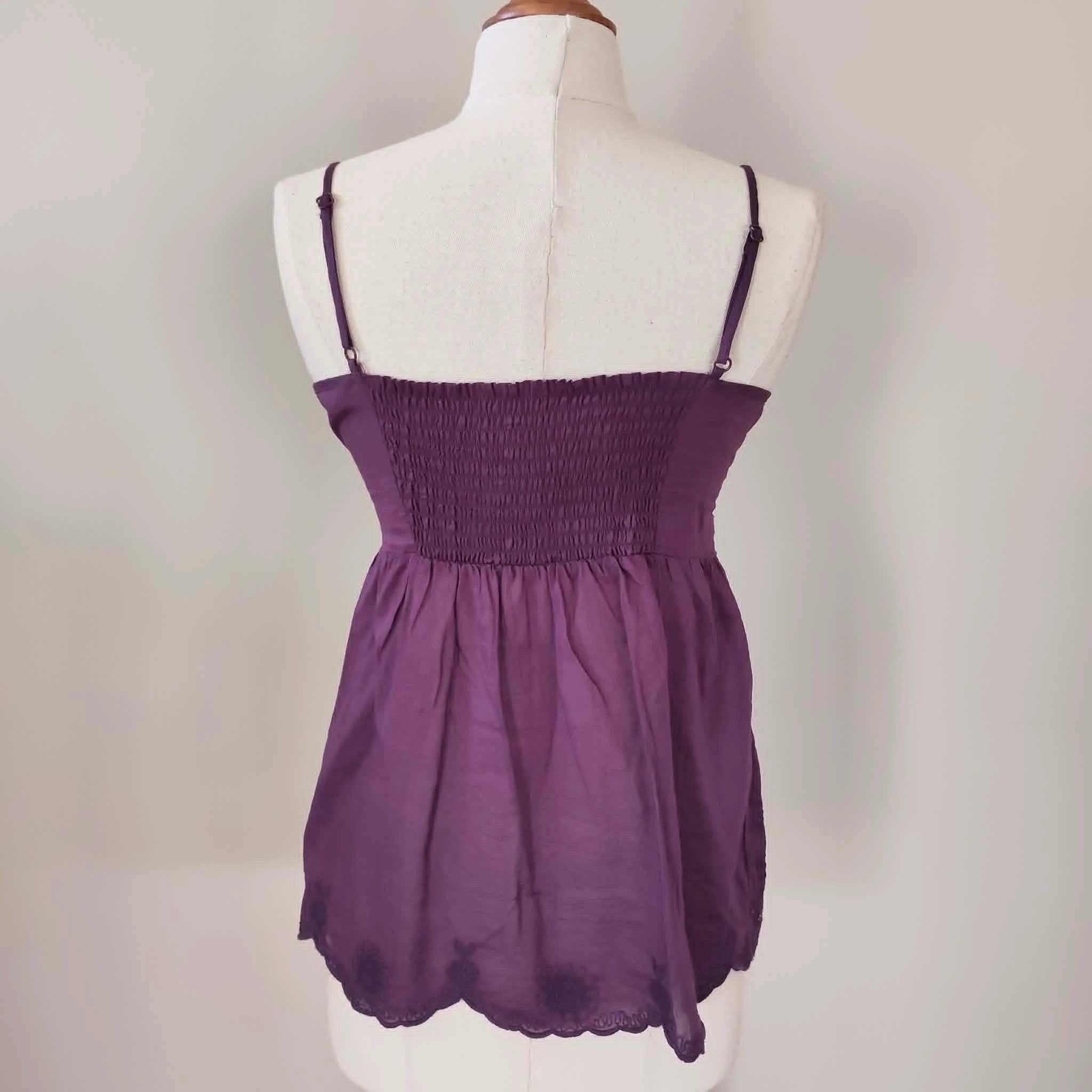 Purple Cami Top - New Look