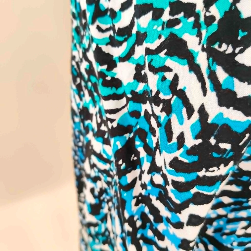 Blue Abstract Print Cami Top Size - Geroge