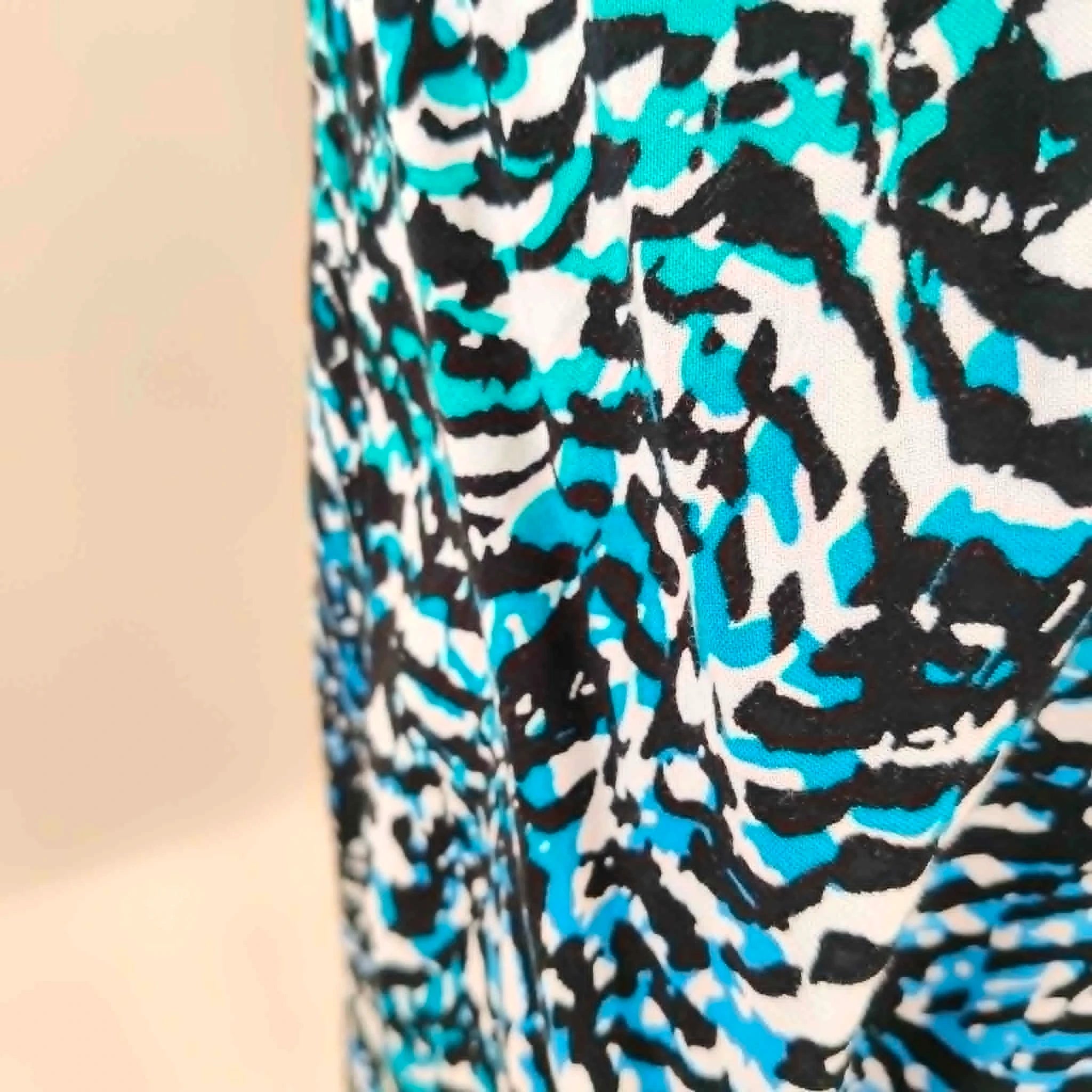 Blue Abstract Print Cami Top Size - Geroge
