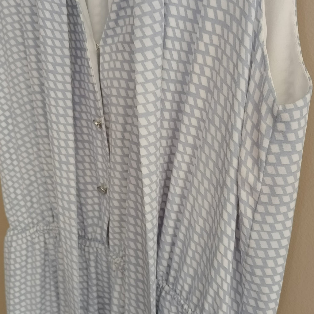 Blue Pattern Dress Tokito