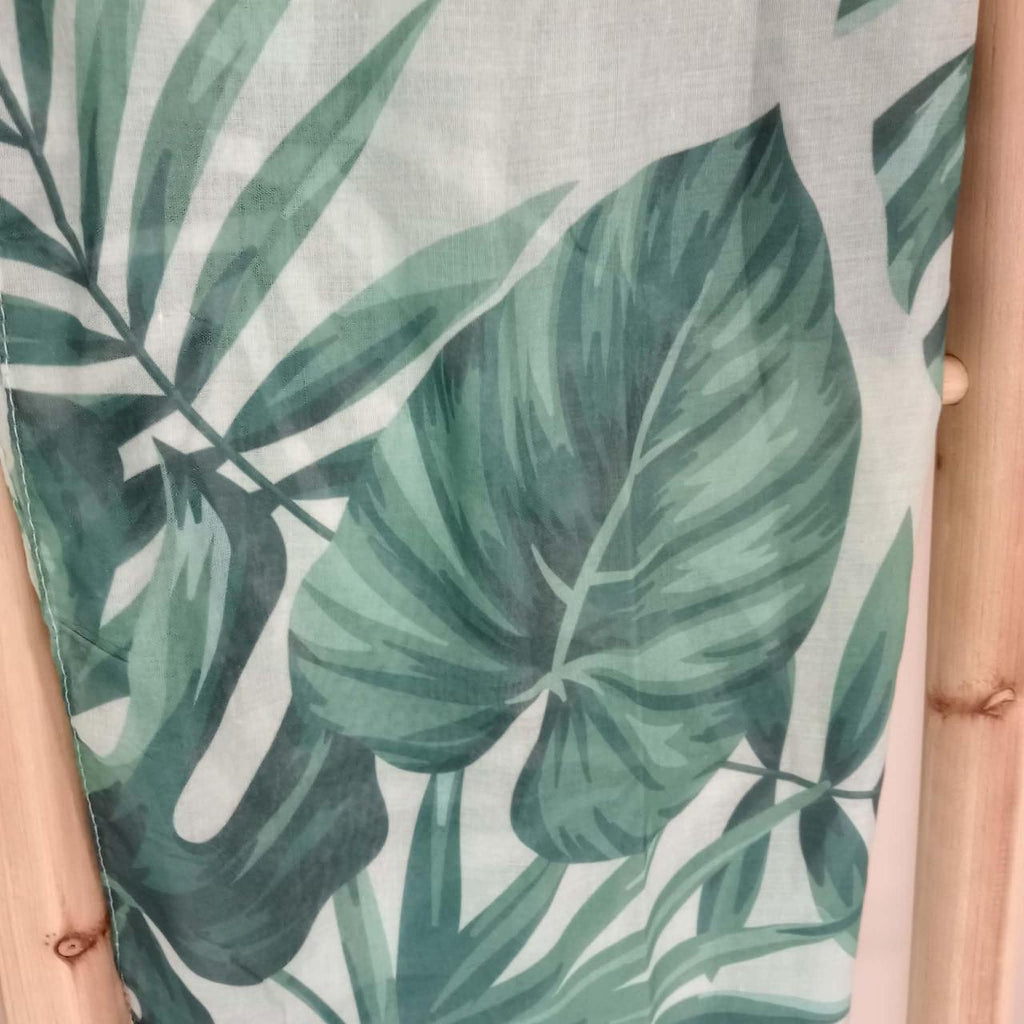 Monstera Pattern Scarf