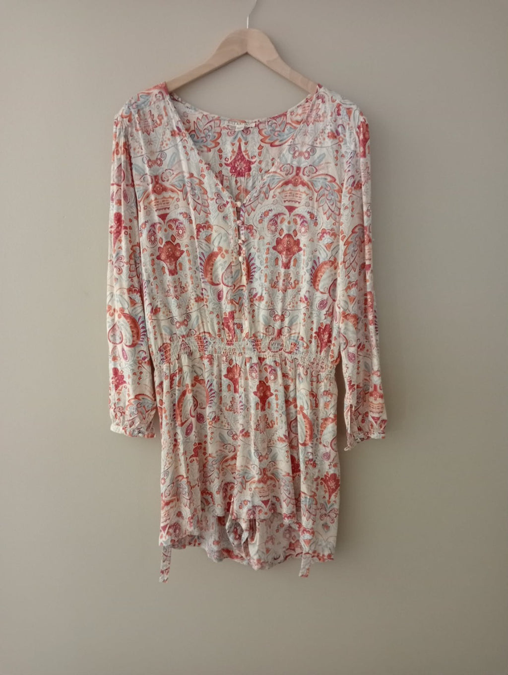 Pink Floral Playsuit - Billabong