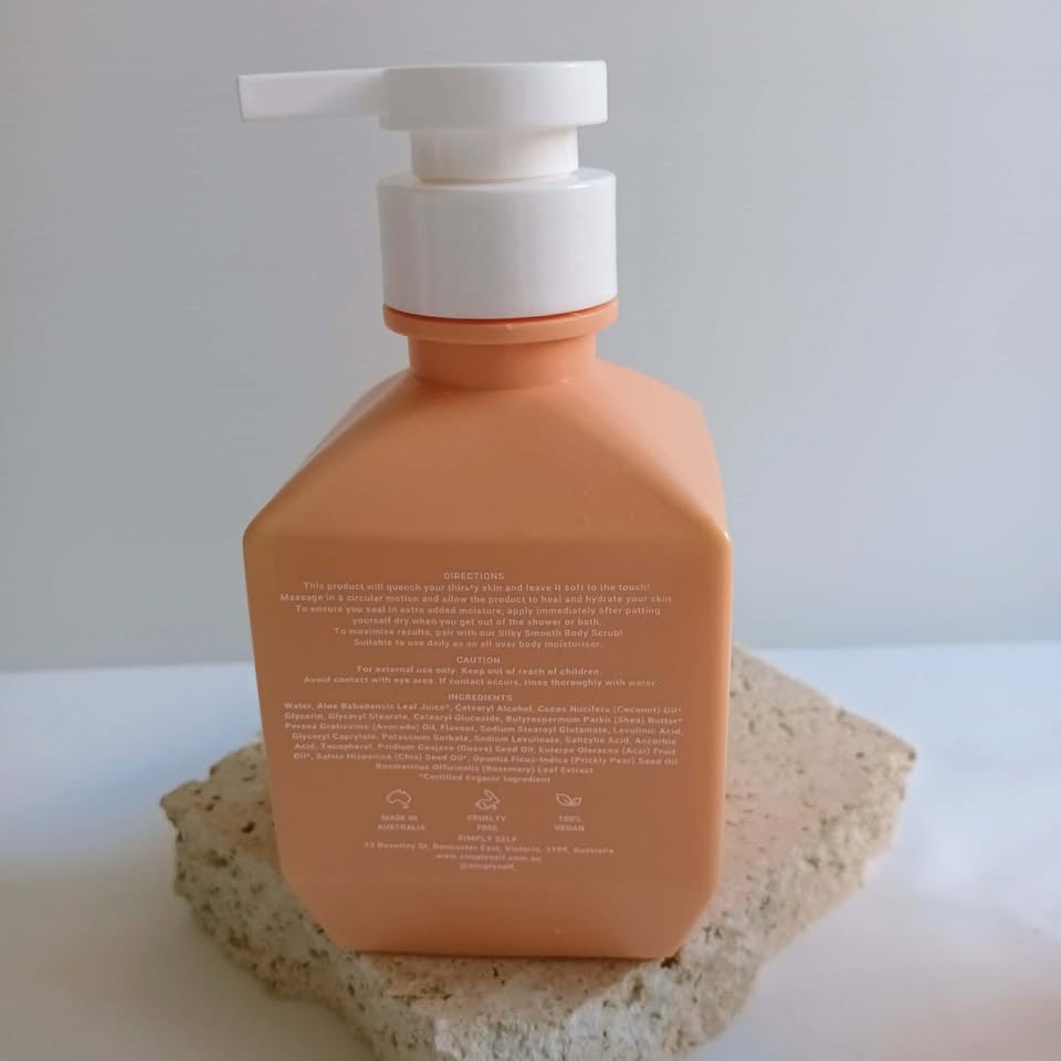 Simply Self, Tan Mit, Body Scrub, Body Moisturiser