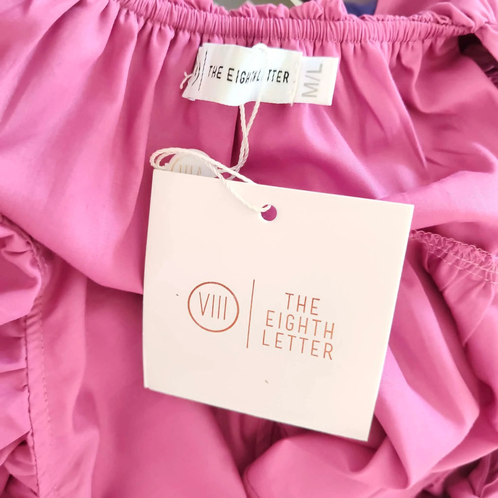 Hot Pink Crop Top - The Eight Letter